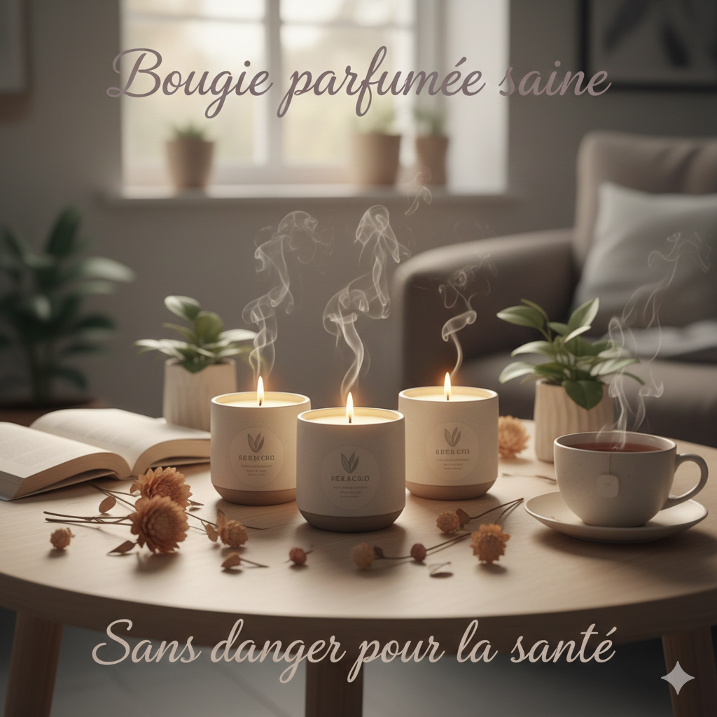 bougie parfumée saine